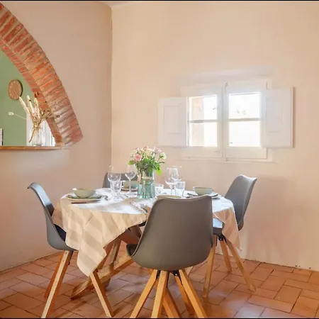 Cal Robusto, In Masia With Horses Apartment Siurana (Alt Emporda)